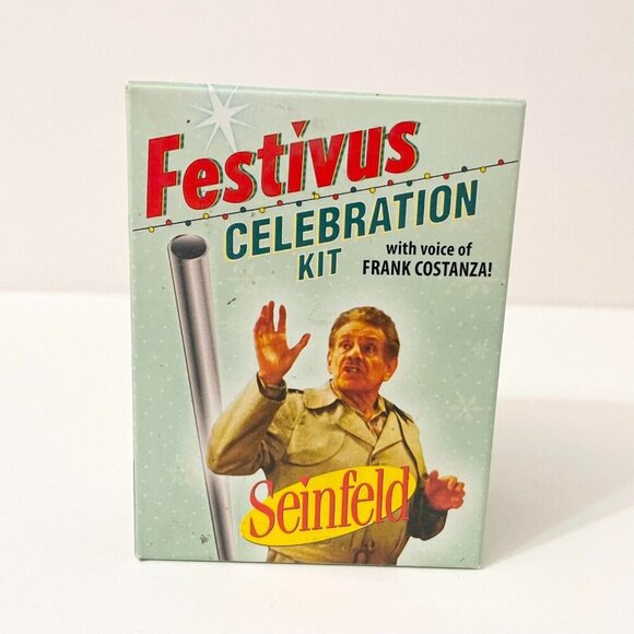 Seinfeld Festivus Celebration Kit with Frank Costanzas Voice Holiday - Picture 10 of 16